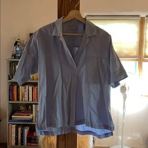 Everlane oversized collared T shirt